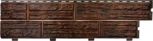 Формованный Сайдинг Альта-профиль Сланцевая Порода коричневый купить в Красном Холме