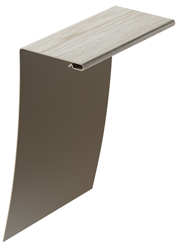 Универсальный околооконный профиль 89/254 мм, Орех купить в Красном Холме