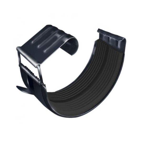 Водосток Grand Line 150x100 – Соединитель для желоба RAL 7024 купить в Красном Холме