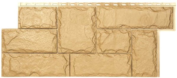 Фасадная панель T-Сайдинг-МАРСЕЛЬ ЭКО-1 Амбер купить в Красном Холме