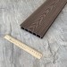 Террасная доска из ДПК  Latitudo Euro 3D 139х27 Шоколад купить в Красном Холме