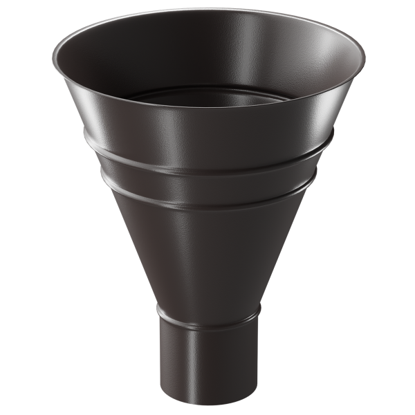 Воронка водосборная Döcke STAL PREMIUM, Шоколад купить в Красном Холме