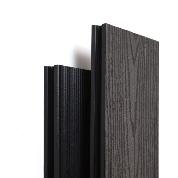 Террасная доска Ecodecking Техно плюс Графит купить в Красном Холме