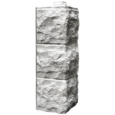 Угол Фасайдинг Серия «Доломит» Светло Серый