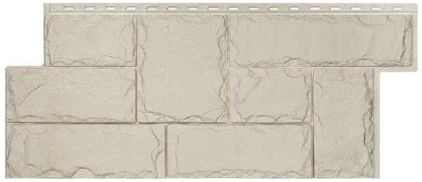 Фасадная панель T-Сайдинг-МАРСЕЛЬ ЭКО-1 Уайт купить в Красном Холме