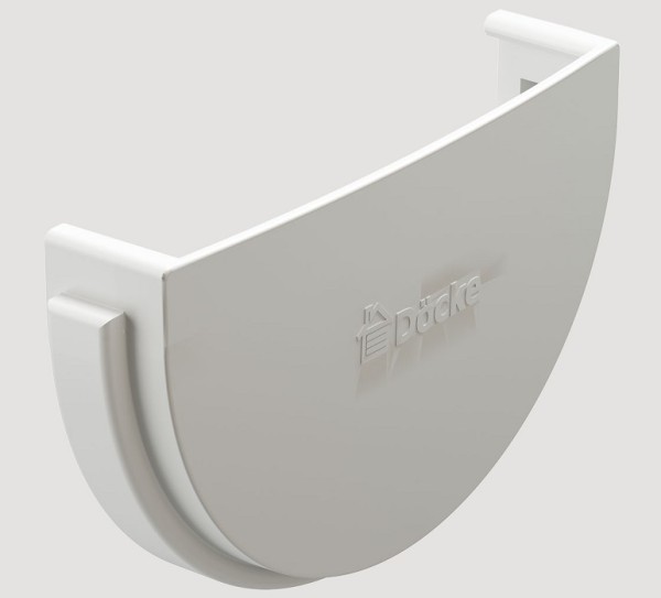 Заглушка желоба ПВХ Docke STANDART пломбир купить в Красном Холме