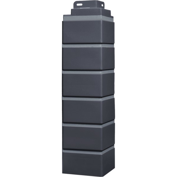 Угол Фасайдинг Серия «Кирпич клинкерный» Графит купить в Красном Холме