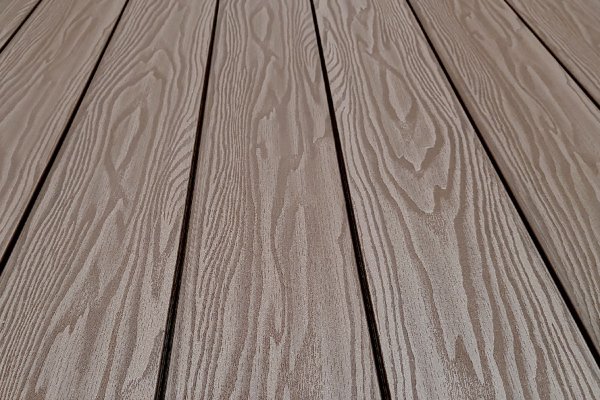 Террасная доска из ДПК Terrapol Смарт 3D Полнотелая с пазом Тик Киото купить в Красном Холме