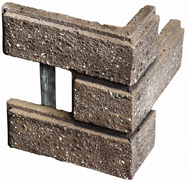 Угловой элемент Кирисс Фасад Имитирующие кирпич купить в Красном Холме