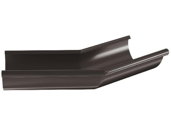 Водосток Aquasistem, система 150/100 - Угол желоба, наружный 135° RR 32 Тёмно-Коричневый купить в Красном Холме