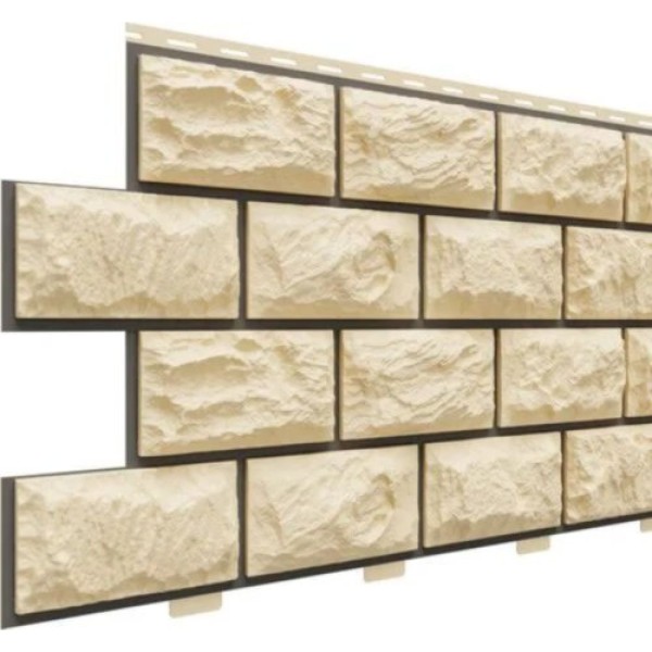 Фасадная панель Доломит Альпийский прокрашенный Шампань купить в Красном Холме