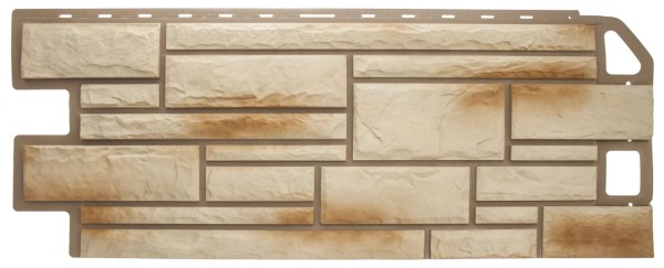 Цокольный сайдинг альта-профиль - коллекция "камень", ракушечник купить в Красном Холме