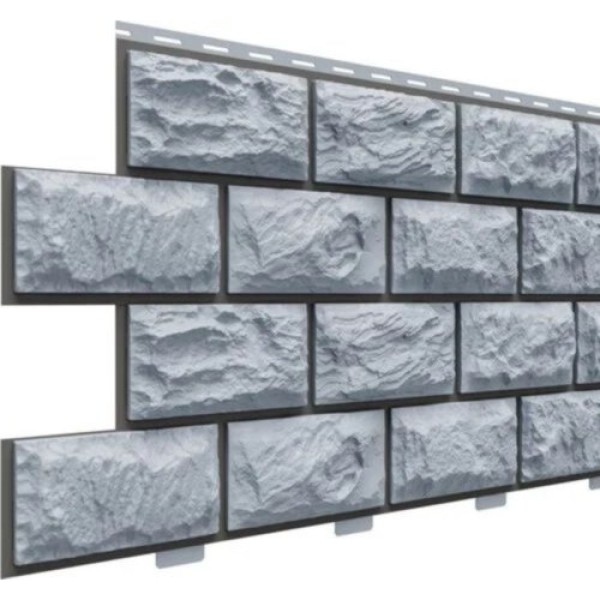 Фасадная панель Доломит Альпийский прокрашенный Серо-голубой купить в Красном Холме