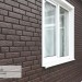 Фасадная панель Ю-Пласт Стоун Хаус Кирпич Коричневый купить в Красном Холме
