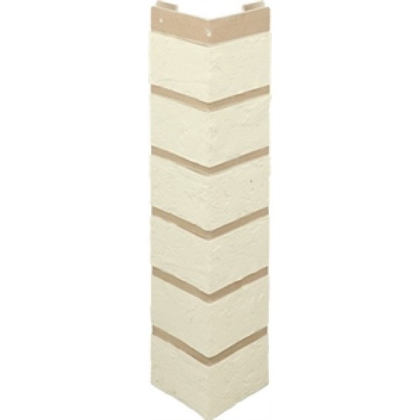 Наружный угол кирпич (белый), 0,47 х 0,1м 1 купить в Красном Холме