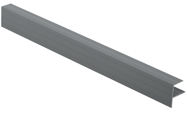 F-профиль Grinder закрывающий серый купить в Красном Холме