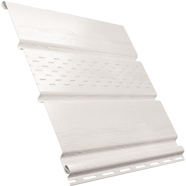 Софит Ю-Пласт перфорация по центру, белый купить в Красном Холме