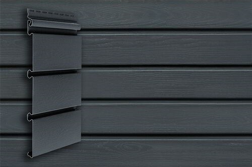 Сайдинг Архитектурный Планкен Grand Line Графит купить в Красном Холме