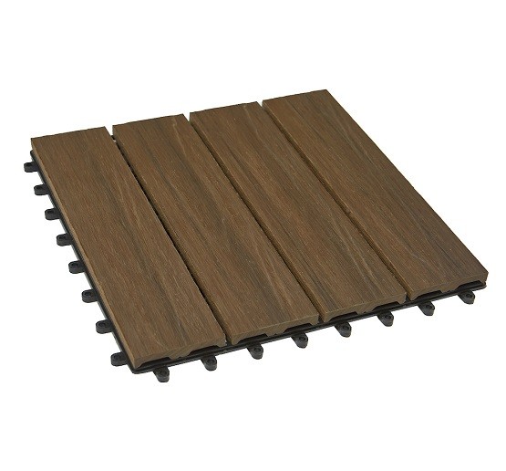 Садовый паркет дпк CM Garden Modern, 300х300 мм, PATINA BROWN (Патина коричневый) купить в Красном Холме