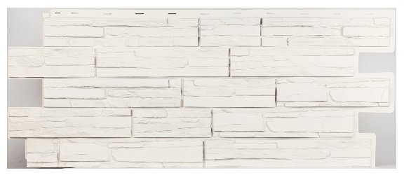 Фасадная панель T-Сайдинг-Альпийская сказка Белый купить в Красном Холме