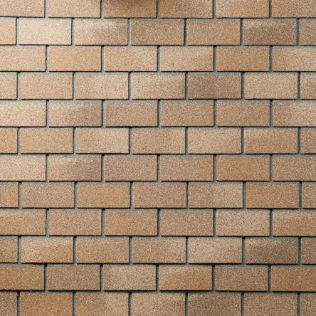 Фасадная плитка битумная, Технониколь HAUBERK кирпич Песчаный купить в Красном Холме