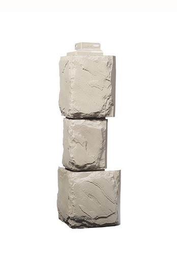 Угол Фасайдинг Серия «Камень крупный» Песочный купить в Красном Холме