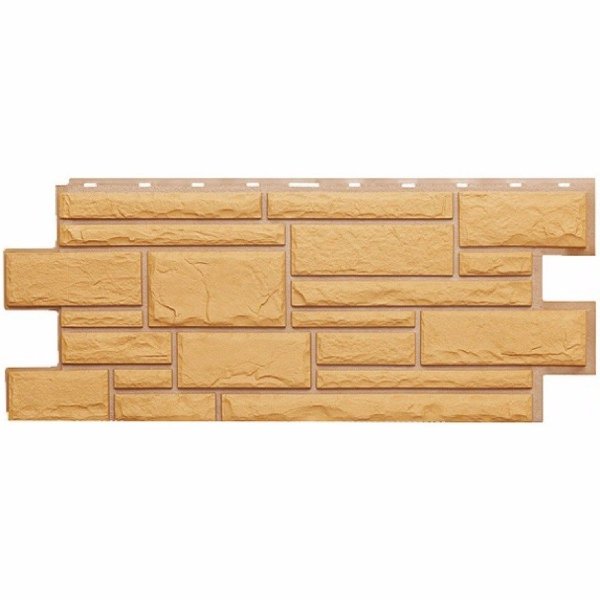 Фасадная панель Техоснастка, Камень Дикий, Бежевый купить в Красном Холме