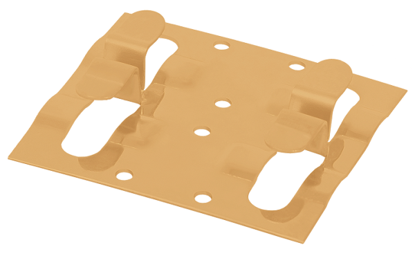 Кляймер рядный Grinder для монтажа наличника бежевый купить в Красном Холме