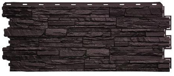Фасадная панель Nordside Сланец Шоколадный купить в Красном Холме