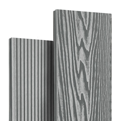 Террасная доска из ДПК Latitudo Optima 146х24 Серый купить в Красном Холме