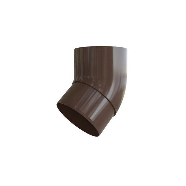Водосток Альта-Профиль ПВХ – Колено 67 (коричневый) купить в Красном Холме