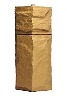 Угол T-Сайдинг-ЭКО-1 Гранит Леон - Крем купить в Красном Холме