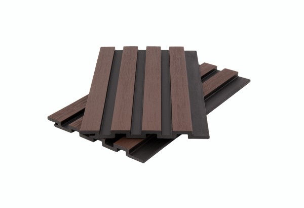 Стеновая панель брусковая двухцветная co-extrusion, chocolate mix купить в Красном Холме