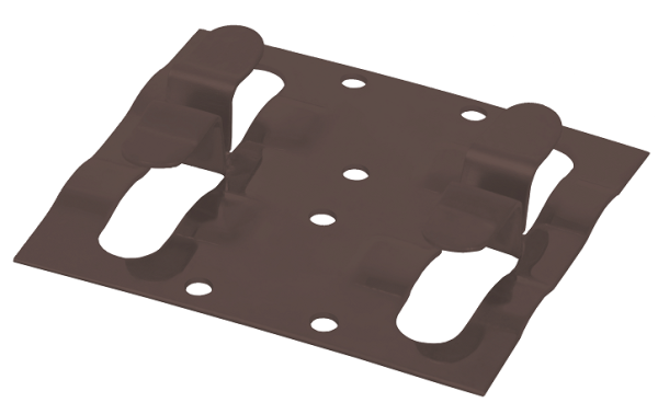 Кляймер рядный Grinder для монтажа наличника коричневый купить в Красном Холме