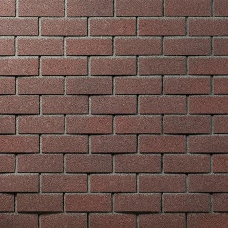 Фасадная плитка битумная, Технониколь HAUBERK кирпич Обожжённый купить в Красном Холме