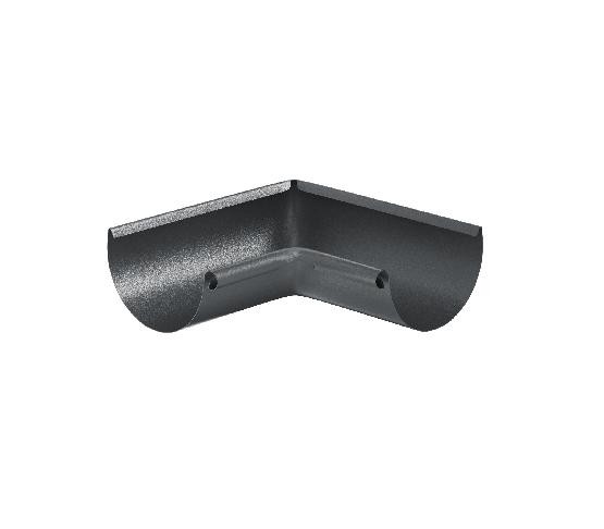 Водосток Aquasistem, Система 125/90 - Угол желоба, внутренний 90° RR 23 Маренго matt купить в Красном Холме
