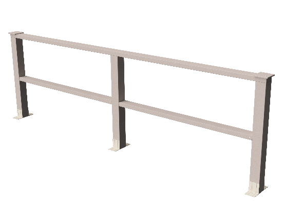 Ограждения декоративное ДПК GRINDERDECO Ковбойская изгородь выбеленый дуб купить в Красном Холме