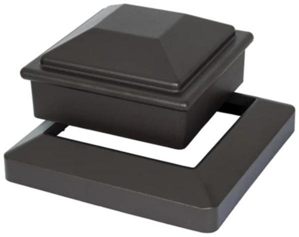 Комплект крышка и юбка для столба Polivan SINGARAJA из алюминия купить в Красном Холме