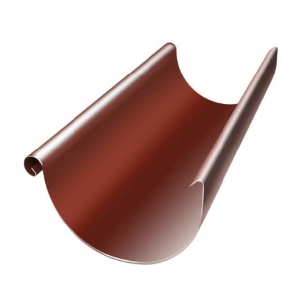 Водосток Grand Line 125x90 – Желоб 3м RAL 8004 купить в Красном Холме