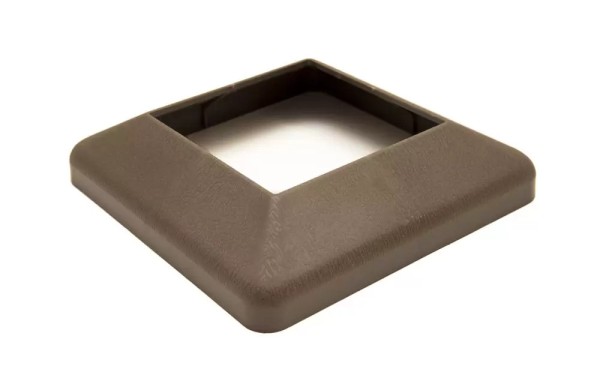 Крышка нижняя ПВХ для столба Deckart 100х100 Венге купить в Красном Холме