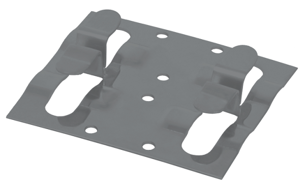 Кляймер рядный Grinder для монтажа наличника серый купить в Красном Холме