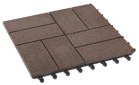 Модульный паркет ДПК GRINDERDECO Люкс 9 Шоколад купить в Красном Холме