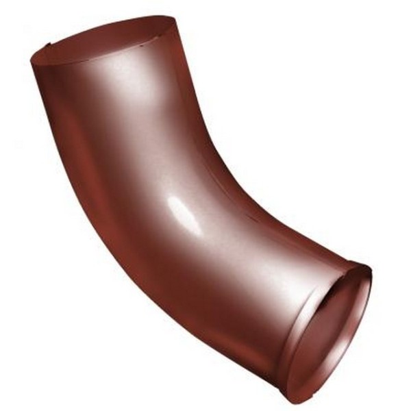 Водосток Grand Line 125x90 – Колено сливное RAL 8004 купить в Красном Холме