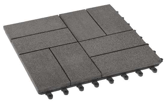 Модульный паркет ДПК GRINDERDECO Люкс 9 Серый базальт купить в Красном Холме