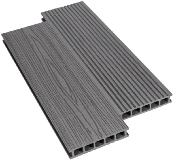 Террасная доска ДПК Deckart Praktik Optimum Серый купить в Красном Холме