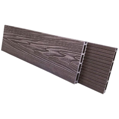 Террасная доска NanoWood Comfort 3D тиснение + вельвет Венге