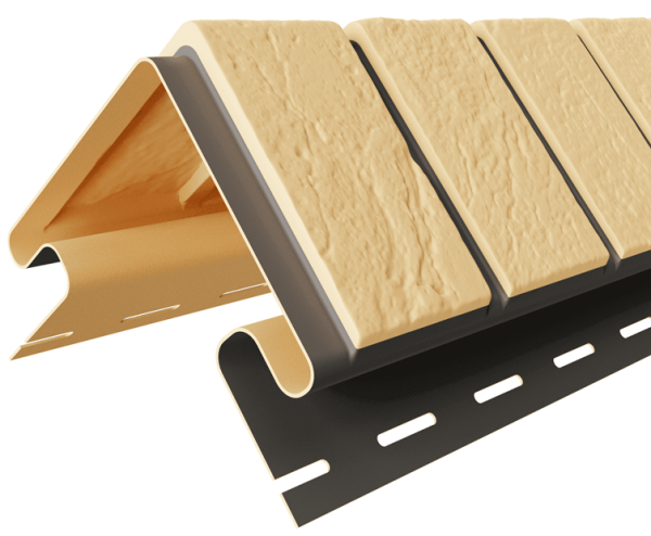 Угол наружный «Кирпич славянка» прокрашенный, Жёлтый купить в Красном Холме