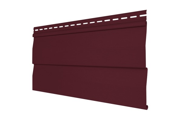 Акриловый сайдинг Tecos – корабельный брус, бургунд купить в Красном Холме