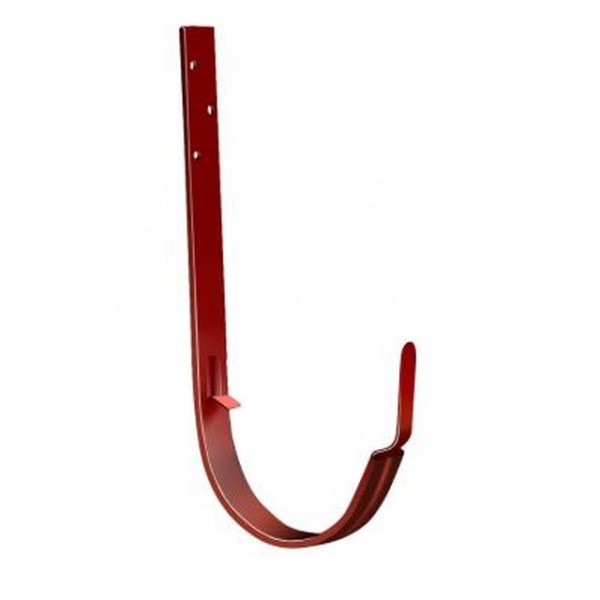 Водосток Grand Line 125x90 – Кронштейн длинный RAL 8004 купить в Красном Холме