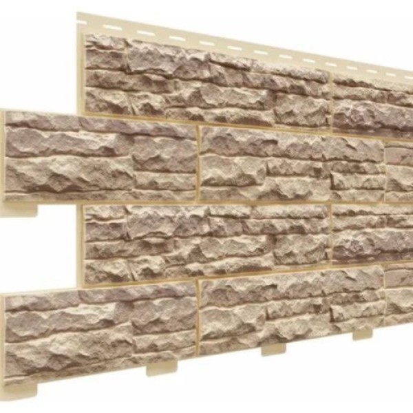 Фасадная панель Доломит Скалистый риф Люкс Янтарь купить в Красном Холме